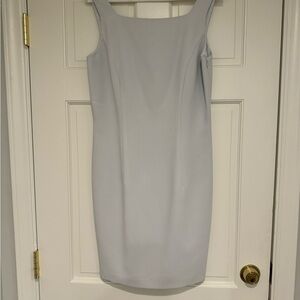 Ann Taylor light blue dress with keyhole back, size 6